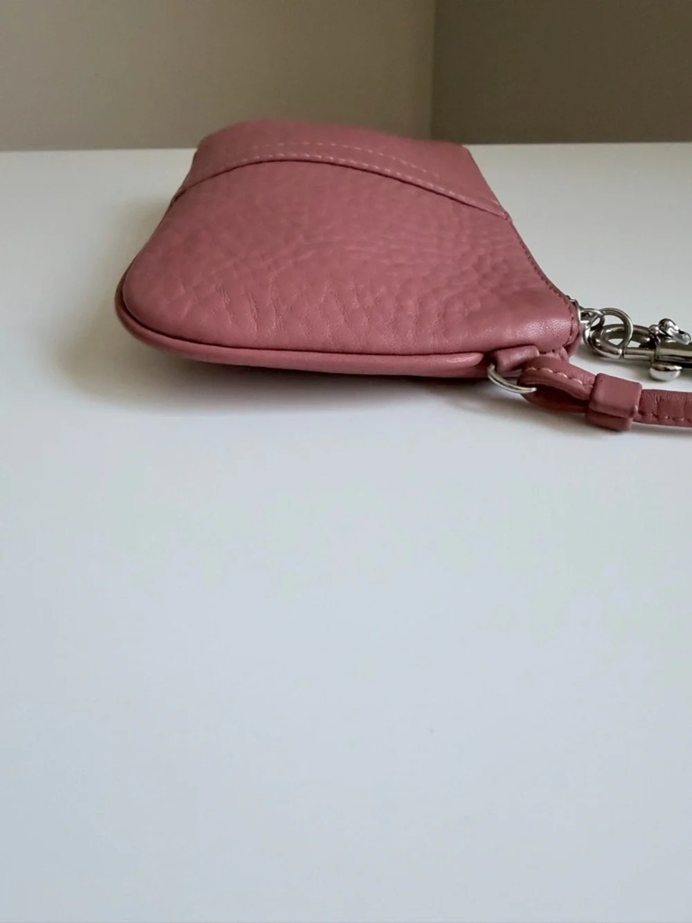 Coach pink wristlet